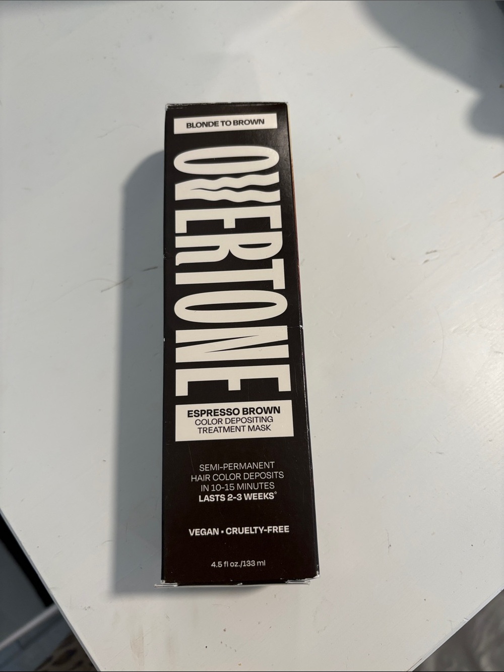 Overtone Espresso Brown Color-Depositing Hair Treatment Mask - Brown - Picture 5 of 9
